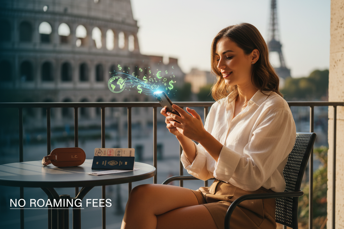 Stop wasting hundreds on roaming fees every trip.