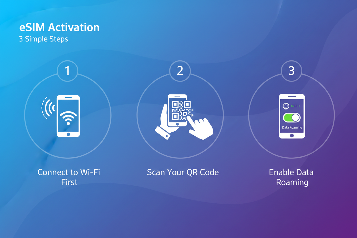eSIM Activation Steps